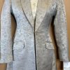 TAUPE FLOWER PATTERN BBROS DAY COAT